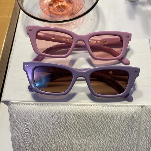 Machete Ruby Sunglasses in Orchid - Picture 1 of 3